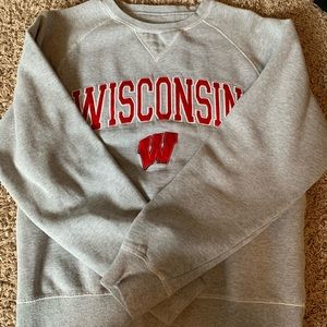 Grey Wisconsin Sweatshirt